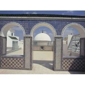 Roof Terrace Arches, Kairouan, Medina, Tunisia, North Africa, Africa 