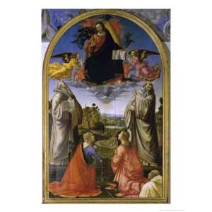   Glory Among Saints Giclee Poster Print by Domenico Ghirlandaio, 9x12