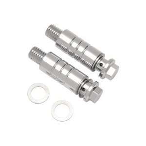  Novello Chrome 2.5 Breather Bolts for H D Twin Cam 