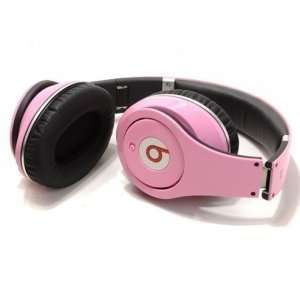  Beats Dr Dre Studio High Definition Headphones Pink 