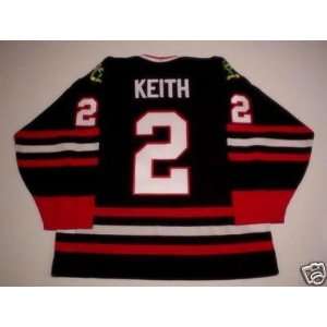  Duncan Keith Chicago Blackhawks Jersey Black Any Size 