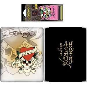 com Ed Hardy iPad Case Love Kills Slowly (White) + 6 pack Assorted Ed 