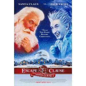  The Santa Clause 3 The Escape Clause (2006) 27 x 40 Movie 