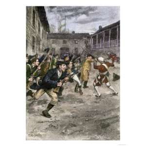 Capture of Fort Ticonderoga by Ethan Allen and the Green Mountain Boys 