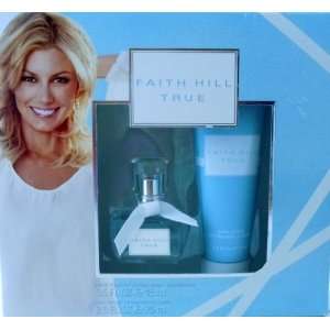 Faith Hill True 2 Piece Gift Set   .5 oz Eau de Toilette Spray + 2.5 
