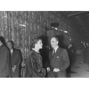  Supreme Court Justice Frank Murphy with a Lady at the 