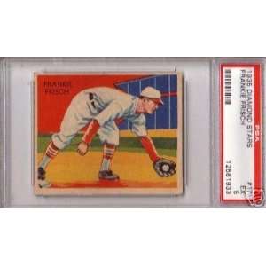 1934 36 Diamond Stars FRANKIE FRISCH # 17 (PSA 5) HOF   MLB Baseball 