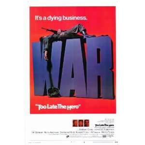  Too Late the Hero (1970) 27 x 40 Movie Poster Style A 