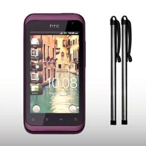 HTC RHYME CAPACITIVE TOUCHSCREEN STYLUS TWIN PACK BY CELLAPOD CASES 