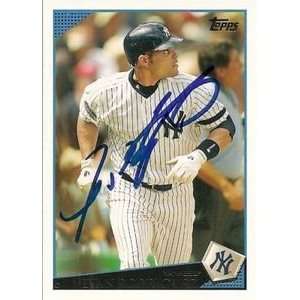 Ivan Rodriguez Signed New York Yankees 2009 Topps Card