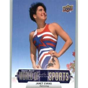   Janet Evans   Swimming (Olympics) (ENCASED Collectible Card) Sports