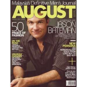  August Man November 2009 Jason Bateman August Man 