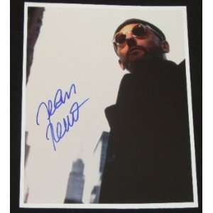 Jean Reno Leon the Professional   Authentic Hand Signed Autographed 