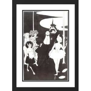  Beardsley, Aubrey 28x40 Framed and Double Matted Design 