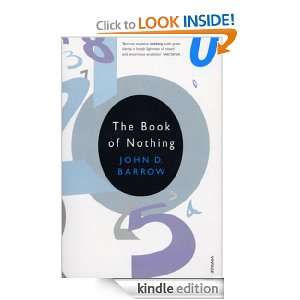 The Book Of Nothing John Barrow  Kindle Store