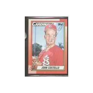  1990 Topps Regular #36 John Costello, St. Louis Cardinals 