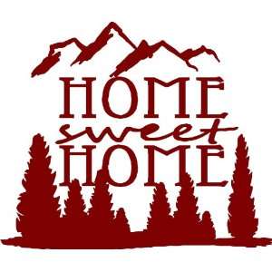  Vinyl Wall Decal   Home Sweet Home   selected color Kelly 