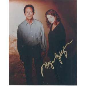 Lance Henriksen & Megan Gallagher Millennium The X Files Autograph 