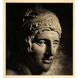  1937 Achilles Head Statue Leni Riefenstahl Photogravure 