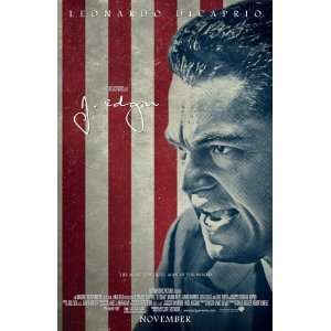  J. EDGAR   Leonardo DiCaprio   Movie Poster Flyer   11 x 