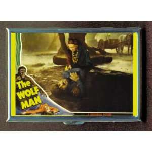 LON CHANEY WOLF MAN LOBBY 1941 ID CIGARETTE CASE WALLET
