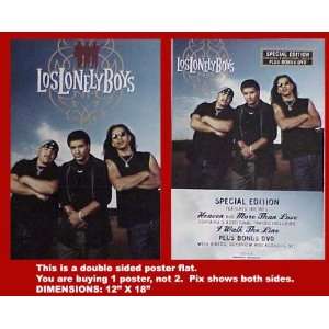  LOS LONELY BOYS SPECIAL EDITION 12x18 Poster FLAT 