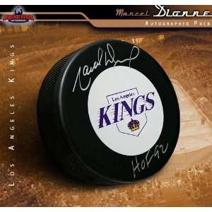 Marcel Dionne Autographed/Hand Signed Hockey Puck