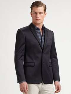 Burberry London   Marley Lapel Piped Jacket