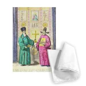  Matteo Ricci (1552 1610) and another   Tea Towel 100% 