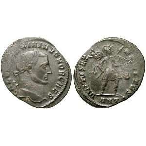  Maximinus II Daia, Late 309   30 April 313 A.D.; Silvered 