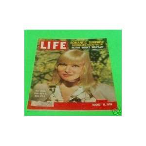  photograph of Swedish actress May Britt on Cover Henry Luce Books