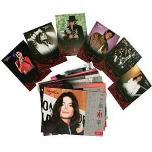 Michael Jackson Pop Star King Memorabilia Trading Cards (Set of 25 