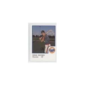  1986 Osceola Astros ProCards #24   Doug Snyder Sports 