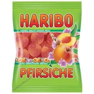 Haribo Peaches Gummi Candy (200 g) Grocery & Gourmet Food