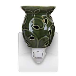 GREEN ENGLISH IVY Plug In Bar Warmer with bulb Made for Use with 
