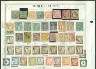 FRANCE  Mostly French offices collection on album page  