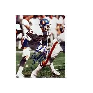  NFL Broncos Randy Gradishar # 63. Autographed Plaque 