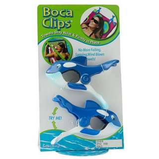 Boca Clips 2 pk. Whale Beach Towel Clips