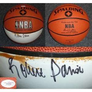 Robert Parish Autographed Ball   HOF JSA COA   Autographed Basketballs