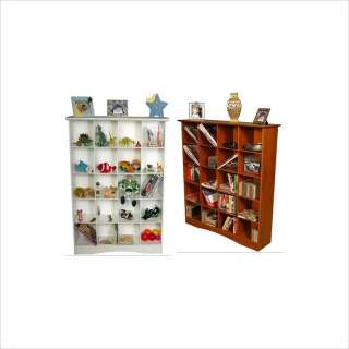   Bookcase Media Cubbies Available Multiple Finishes 654775264121  