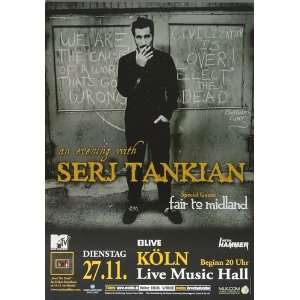  Serj Tankian   Elect The Dead 2007   CONCERT   POSTER from 