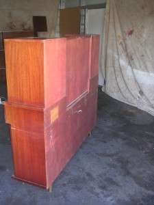 Neat vintage desk made by Saginaw Furniture Shops Inc. in Sainaw 