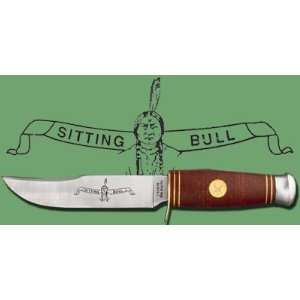 Sitting Bull Bowie Knife 8.3 from the American Frontier Bowie Knives 