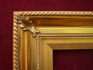 Framed Mirror Beveled Ornate Fancy Gold Vanity Bedroom Wall Mantel 
