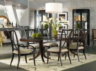 Thomasville Furniture Studio 455 Side Arm Dining Chairs  