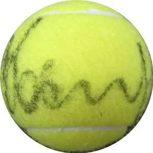 Vera Zvonareva Autographed/Signed Tennis Ball Sports 