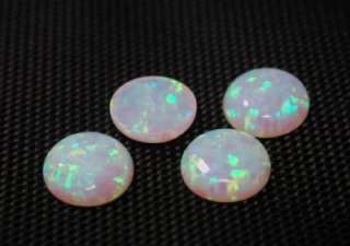 Opal Lab created   Round 8mm Cabochon AAA Gemstones 1pc  