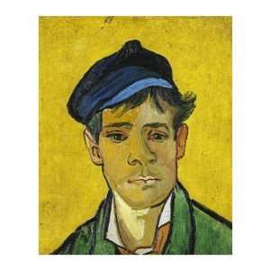  Young Man In A Cap by Vincent van Gogh. size 28.25 inches 