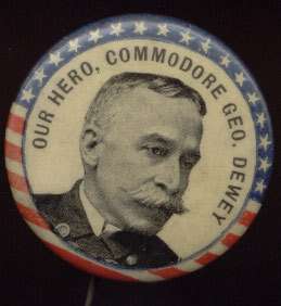 OUR HERO~COMMODORE GEORGE DEWEY~SPANISH AMERICAN WAR  