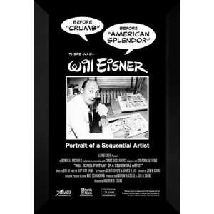 Will Eisner Sequential Artist 27x40 FRAMED Movie Poster